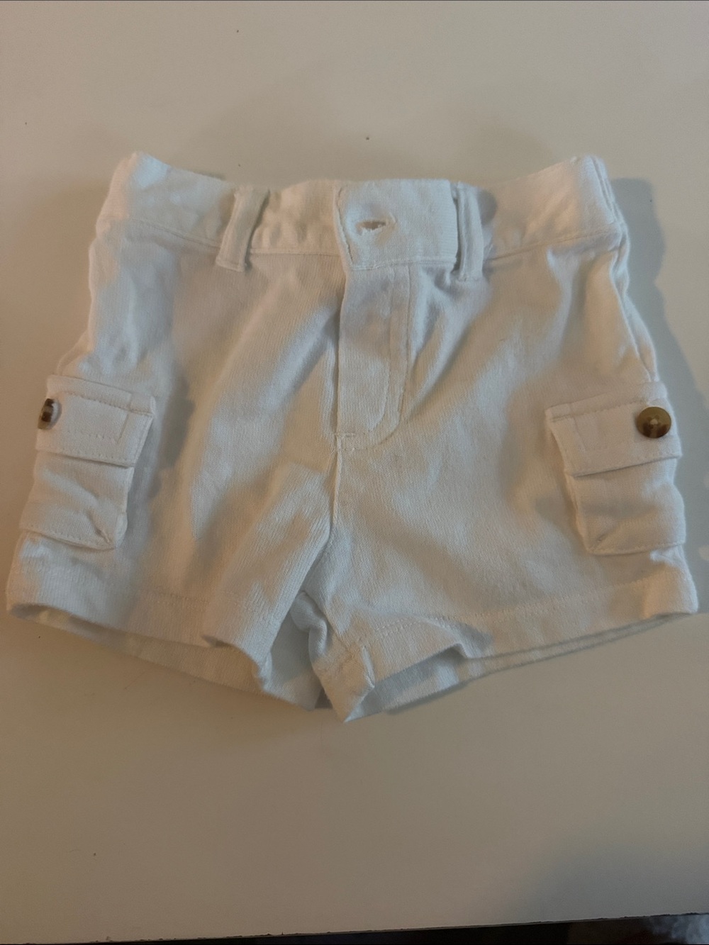 Ralph Lauren White Women's Cargo Pocket Shorts